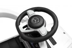 Машинка для катання Caretero (Toyz) Mercedes G350 D з батьківською ручкою White